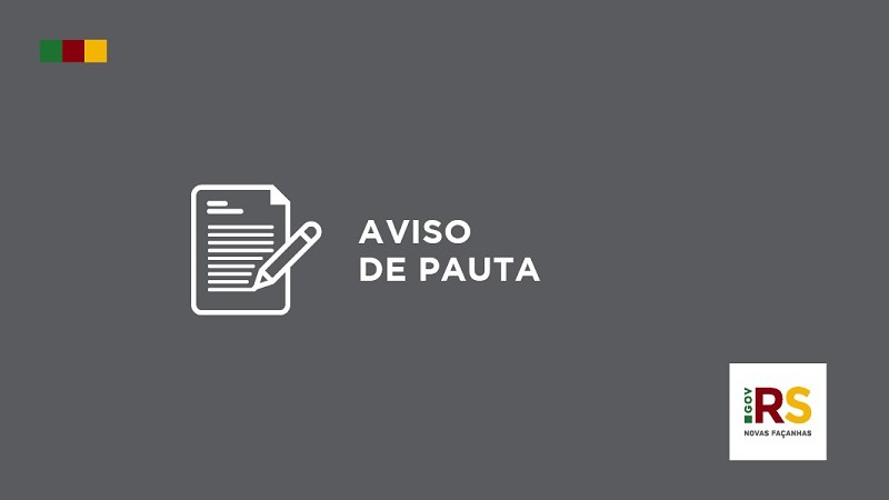 Card Aviso de pauta