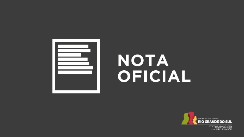 nota oficial