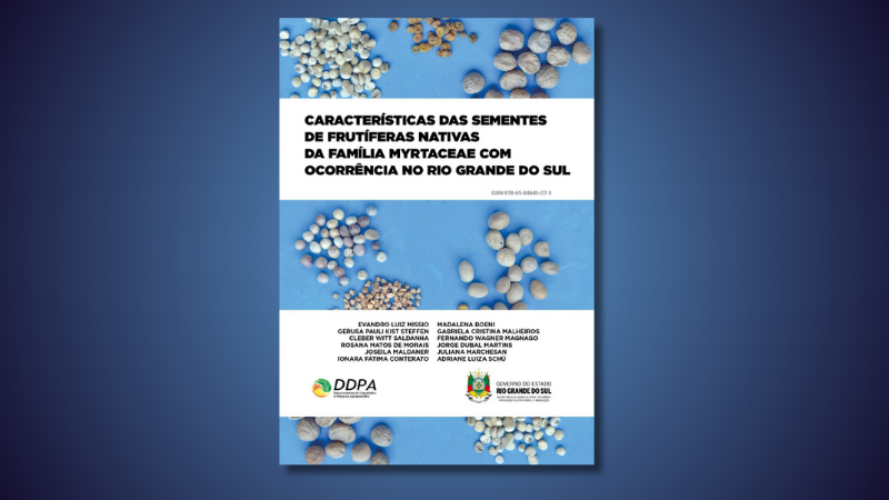 Guia auxilia na identificação de sementes de espécies nativas da família Myrtaceae