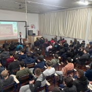 Cerca de 350 estudantes participaram das ações de Educação Sanitária da Seapi