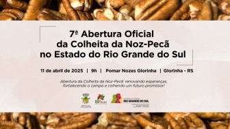 card abertura colheita da noz-pecã